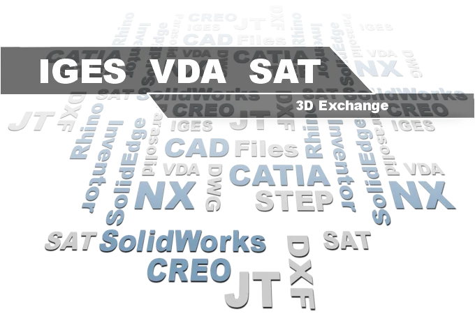 IGES-, VDA-FS- und SAT-Viewer - 3D-Tool öffnet IGS/IGES-, VDA- und ACIS-SAT-Dateien