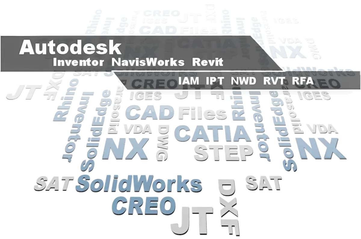 Autodesk Inventor IAM- und IPT-Viewer - 3D-Tool öffnet Inventor-Dateien sowie Revit, Navisworks, CATIA und STEP