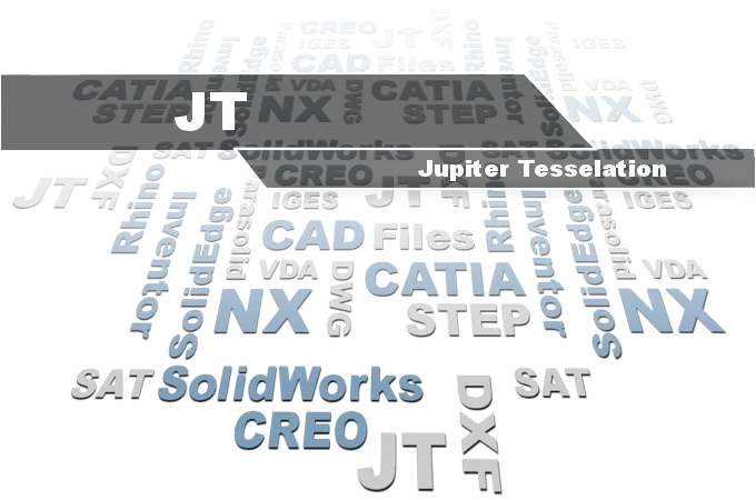 JT (Jupiter Tessellation) Viewer - 3D-Tool öffnet JT-Dateien aus Siemens NX, Creo, CATIA u. a.