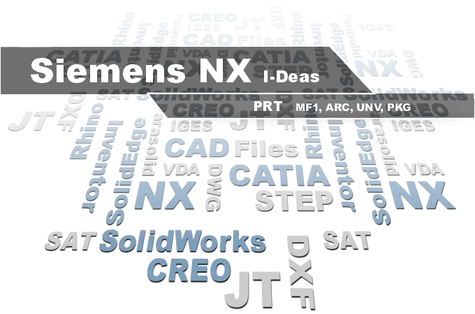 Siemens NX Viewer - 3D-Tool öffnet Siemens NX PRT- und I-DEAS-MF1-Dateien neben CATIA, STEP und SolidWorks