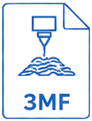 3MF-Dateiformat-Symbol