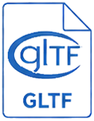 glTF-Dateiformat-Symbol