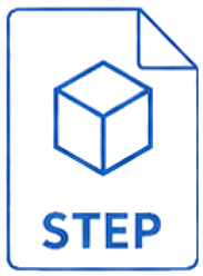STEP-Dateiformat-Symbol