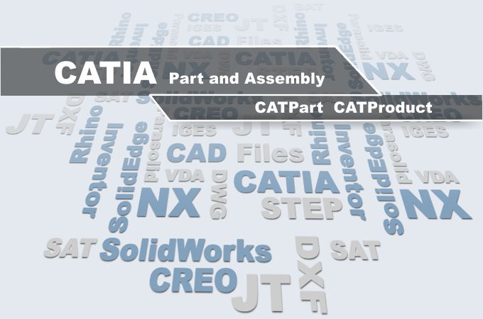 CATIA-Viewer für CATPart, CATProduct, CGR, 3DXML und model