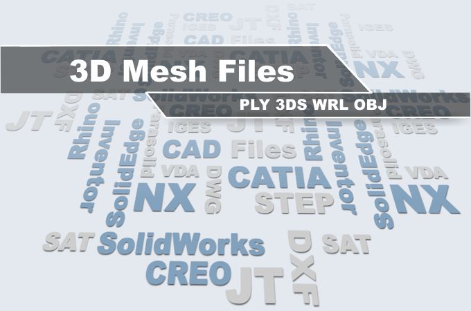 3D-Viewer für PLY, 3DS, VRML und OBJ-Dateien