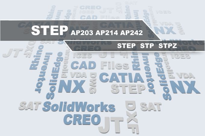 STEP-Datei und STP-Datei Viewer