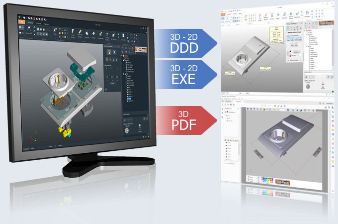 3D Teamwork mit dem kostenlosen 3D-Tool Free Viewer oder per 3D-PDF