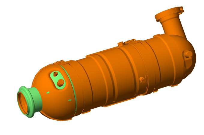 Der 3D-Tool CAD-Viewer macht Unterschiede zwischen zwei Modellen durch grafische Überlagerung sichtbar