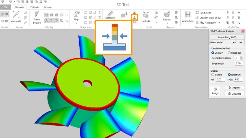 3D-Tool ein CAD-Viewer mit vielen praxisnahnen Werkzeugen