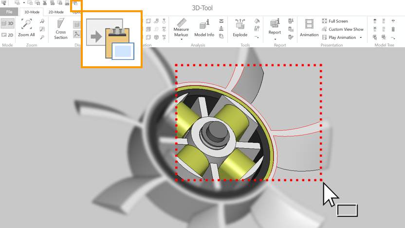 CAD Viewer mit integrierter Screenshotfunktion